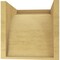 Ekena Millwork 11"W x 11"D x 11"H Wide Olympic Rough Cedar Woodgrain TimberThane Corbel, Primed Tan CORUR11X11X11OLYRCPR - alternate 2